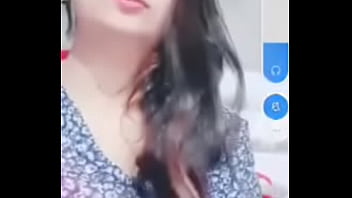 Gilr palying over video live call hiddenly