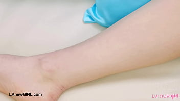 Alluring czech brunette naked close up