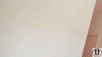 Uncutted bts jerk off puss cum on soles real metal shackles