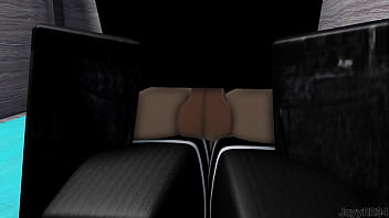 Dumb whore fucked and filled on a ship