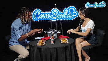 Hot ones xxxtra spicy porn parody sexy petite milf pours flaming hot sauce on pussy lips bbc hot sauce challenge