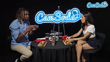 Hot ones xxxtra spicy porn parody sexy petite milf pours flaming hot sauce on pussy lips bbc hot sauce challenge