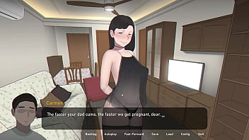 My wife's mind blowing dad fucks her right in front of me