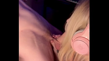 Anytime i sit down my desk pet immediately starts sucking cock free