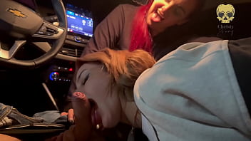 My friend and i played with my boss's cock in his car