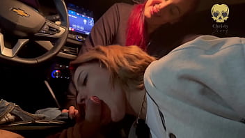 My friend and i played with my boss's cock in his car