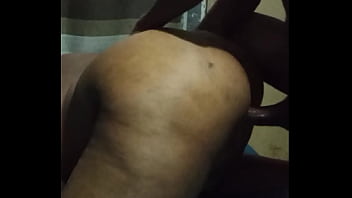 Juicy bubble butt teen smashed by black dick