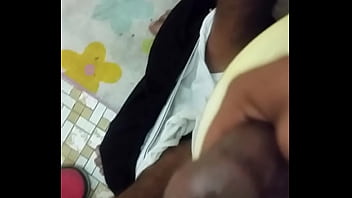 Masturbation and cum whit condom