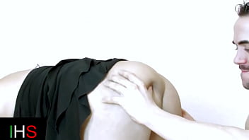 Slutty milf fucked by two hunks