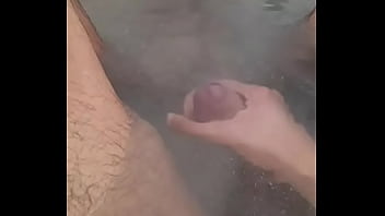 Masturbating in the bathroom