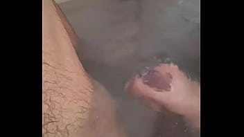 Masturbating in the bathroom
