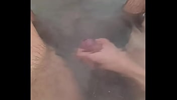 Masturbating in the bathroom