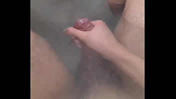 Masturbating in the bathroom