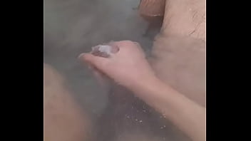 Masturbating in the bathroom