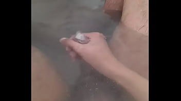 Masturbating in the bathroom