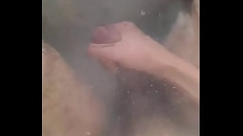 Masturbating in the bathroom