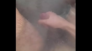 Masturbating in the bathroom