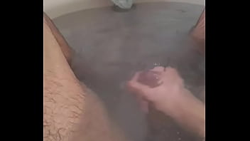 Masturbating in the bathroom