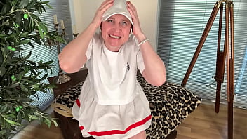 In my new crazy outfit hot private moments