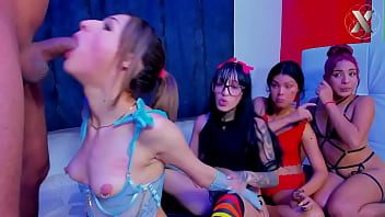 Rough throat fucking day for these venezuelans