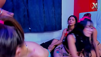 Rough throat fucking day for these venezuelans