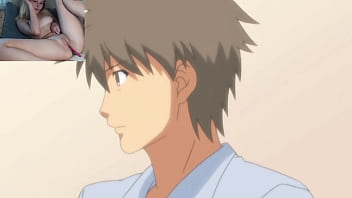 He likes to play with her sweet ass