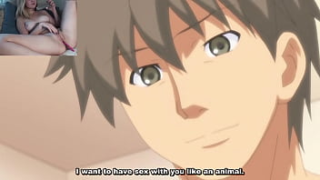 He likes to play with her sweet ass