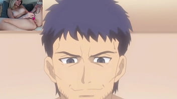 He likes to play with her sweet ass