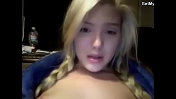 Blond german girl have webcam fun