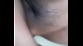 Big boob and oil massage