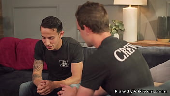 Scott Finn Takes A Production Job In The Adult Industry After Finished School And He Is Not Sure What To Expect On A Porn Shoot So Des Irez Shows Him thumbnail
