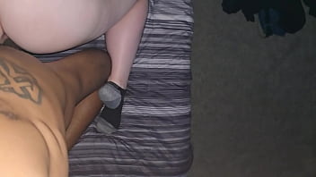 Big Booty Ginger In Glasses With Nice Tits Rides Jungle Bunny's Bbc Pt2 thumbnail