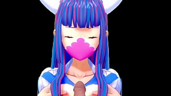 Chica de wanpis en la vida real