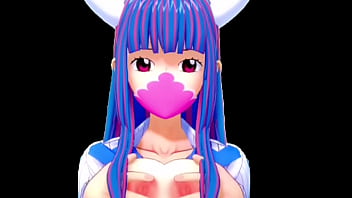 Chica de wanpis en la vida real