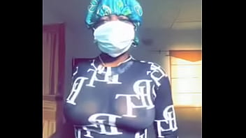 Horny girl catch striping and paying with her boobs