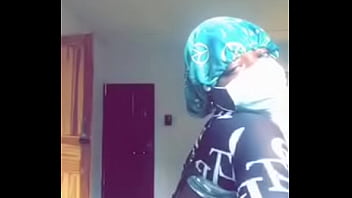 Horny girl catch striping and paying with her boobs