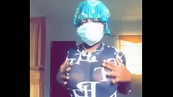 Horny girl catch striping and paying with her boobs