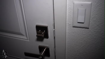 Two goth whores got invited to famous singer house for a night cap