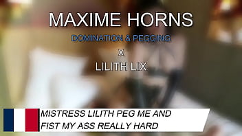 J’étais venu en bon soumis harnaché et excité et elle m’a offert ce dont je rêvais un fist brutal un god