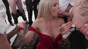 The great elegant gangbang