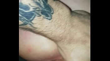 Self creampie on cock