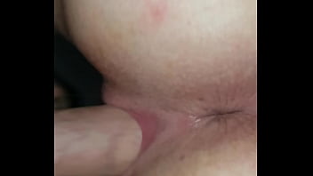 Self creampie on cock