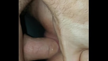 Self creampie on cock Self creampie on cock