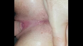 Self creampie on cock