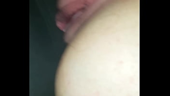 Self creampie on cock