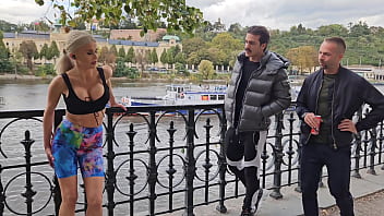 Tired after jogging laura christal 2on1 dp dap and cum in mouth