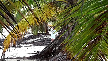 Couple holiday video #6 pissing and bj in the rainforest authentic couple