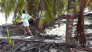 Couple holiday video #6 pissing and bj in the rainforest authentic couple