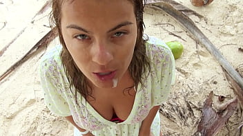 Couple holiday video #6 pissing and bj in the rainforest authentic couple