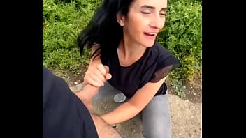 I love to fill her beautiful face with my cum look how she enjoys my cock